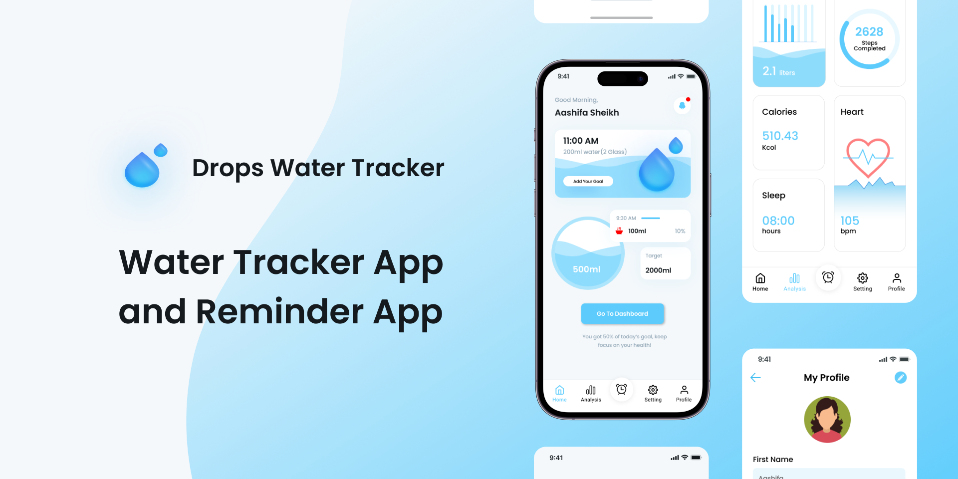 Water drinking Tracker App